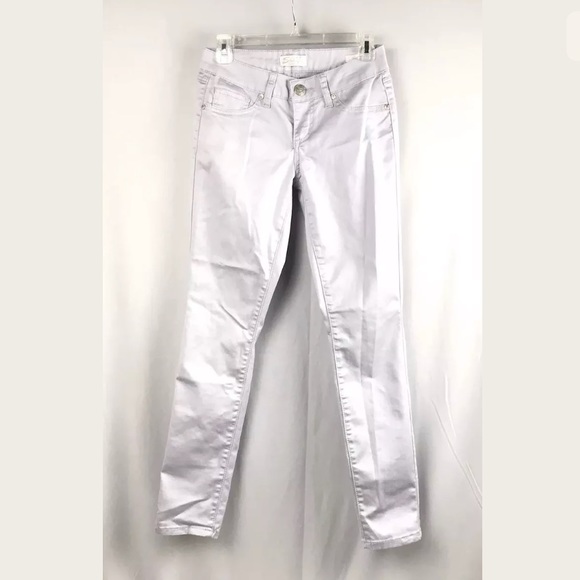 Seven7 Denim - Seven7 Skinny Fit Jean Lt Gray Size 2.